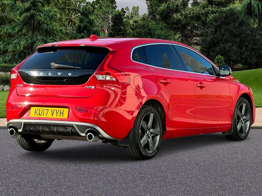 Volvo V40 2.0 D2 R-design Nav Plus Euro 6 Ss Red #6