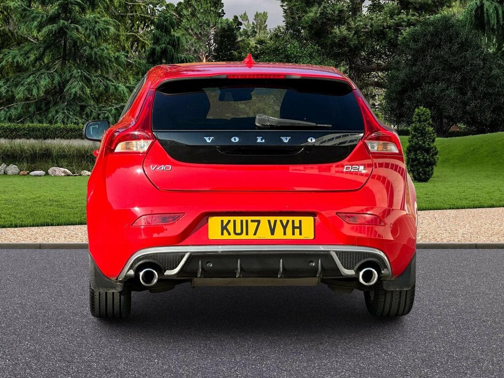 Volvo V40 2.0 D2 R-design Nav Plus Euro 6 Ss Red #5