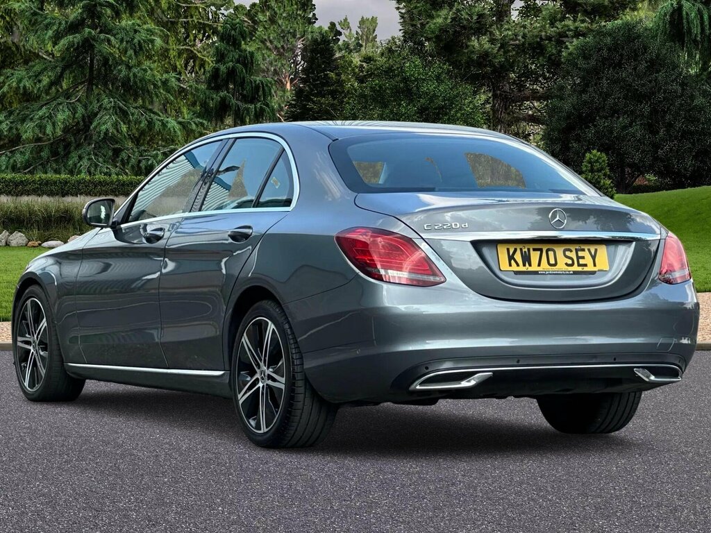 Mercedes-Benz C Class 2.0 C220d Sport G-tronic Euro 6 Ss KW70SEY Grey #5