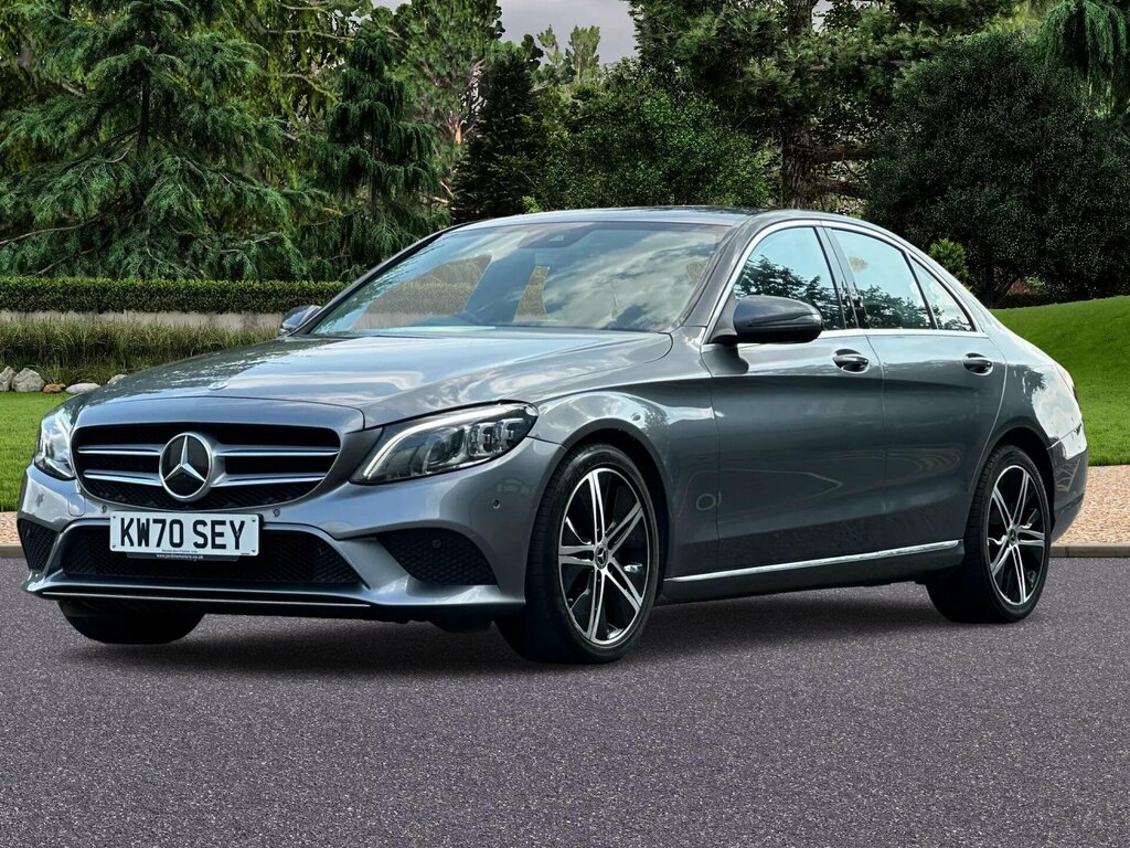 Mercedes-Benz C Class 2.0 C220d Sport G-tronic Euro 6 Ss KW70SEY Grey #4