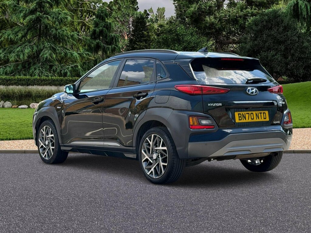 Hyundai Kona 1.6 H-gdi Premium Se Dct Euro 6 Ss BN70NTD Black #4