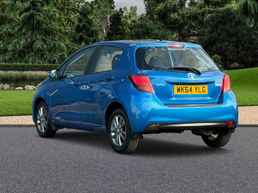 Toyota Yaris 1.0 Vvt-i Icon Euro 6 WK64YLG Blue #4