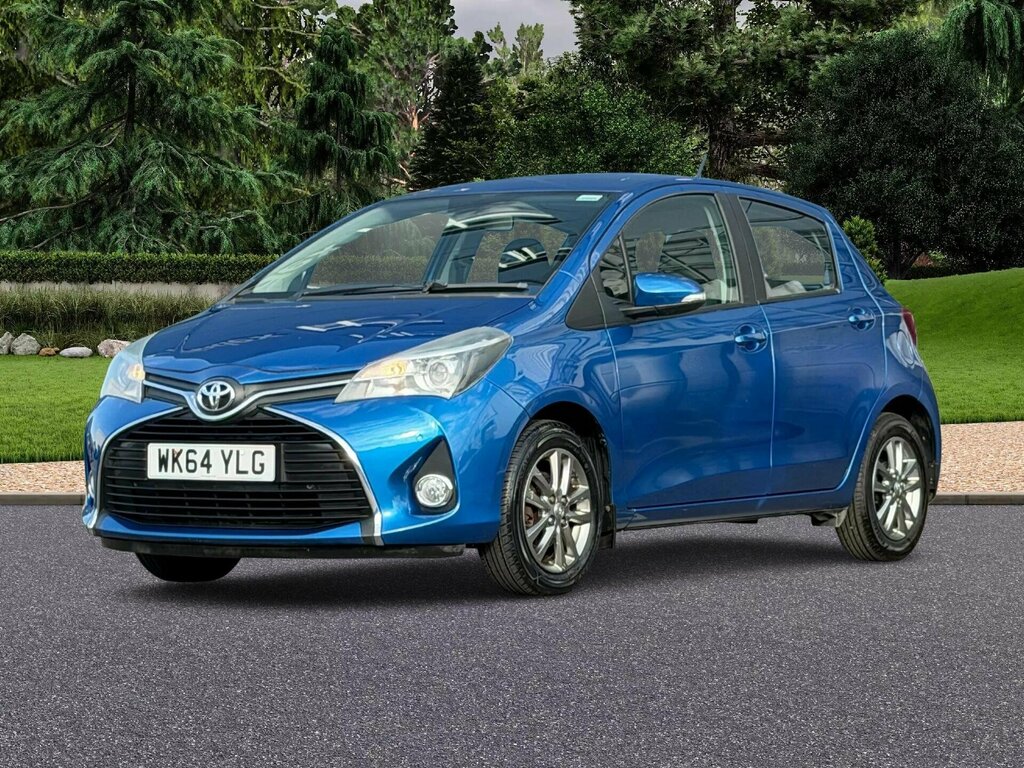 Toyota Yaris 1.0 Vvt-i Icon Euro 6 WK64YLG Blue #3