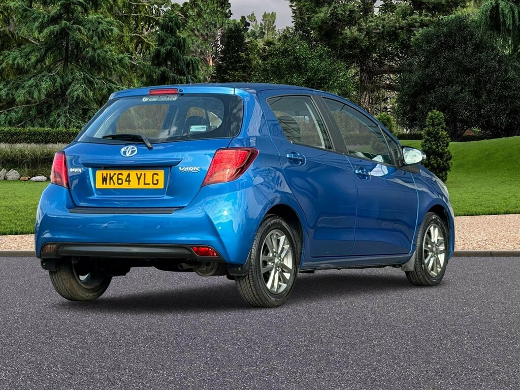 Toyota Yaris 1.0 Vvt-i Icon Euro 6 WK64YLG Blue #6