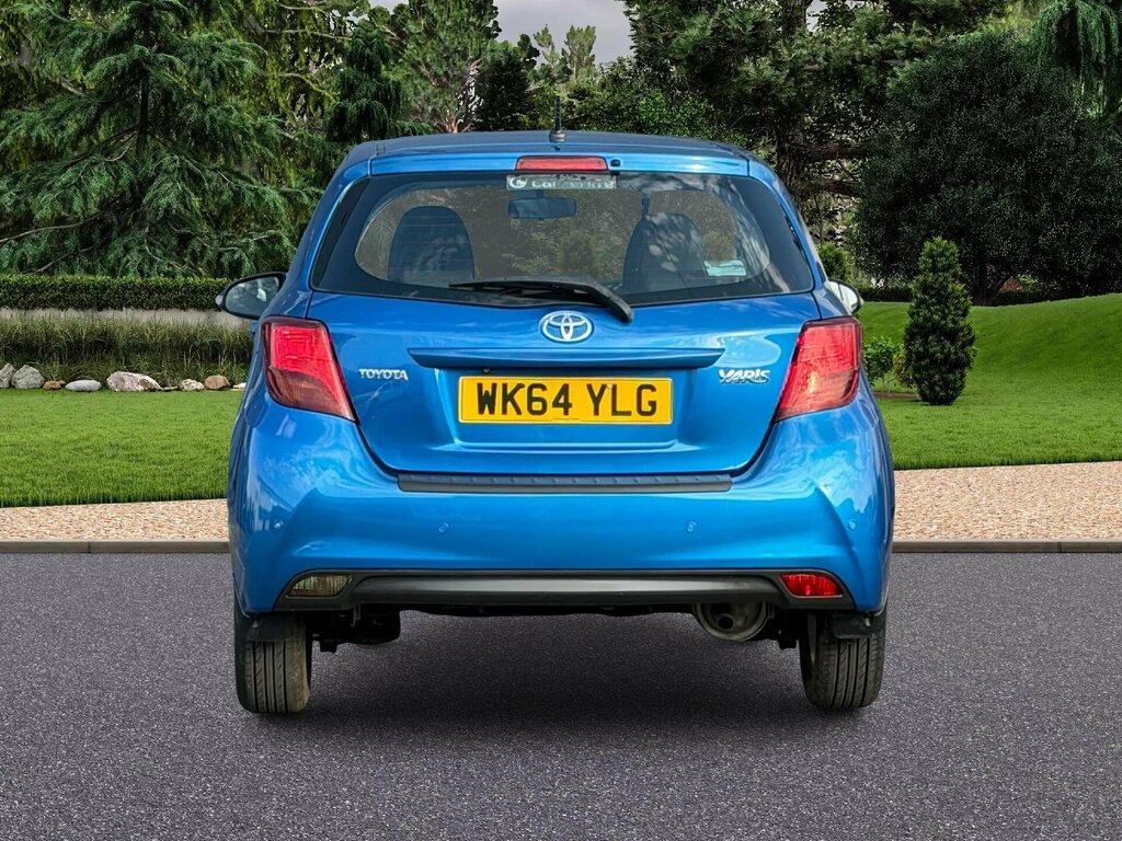 Toyota Yaris 1.0 Vvt-i Icon Euro 6 WK64YLG Blue #5