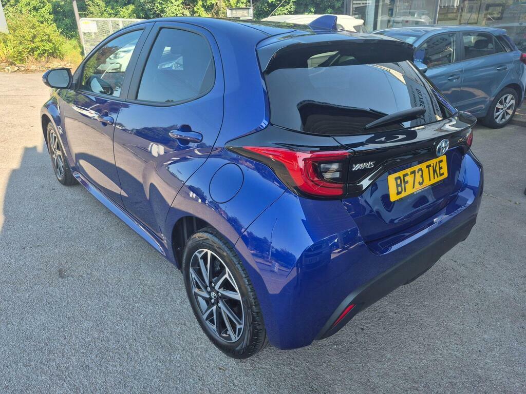 Toyota Yaris 1.5 Vvt-h Design E-cvt Euro 6 S S Blue #4
