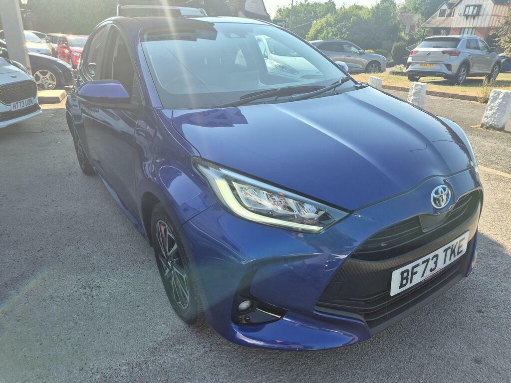 Toyota Yaris 1.5 Vvt-h Design E-cvt Euro 6 S S Blue #5