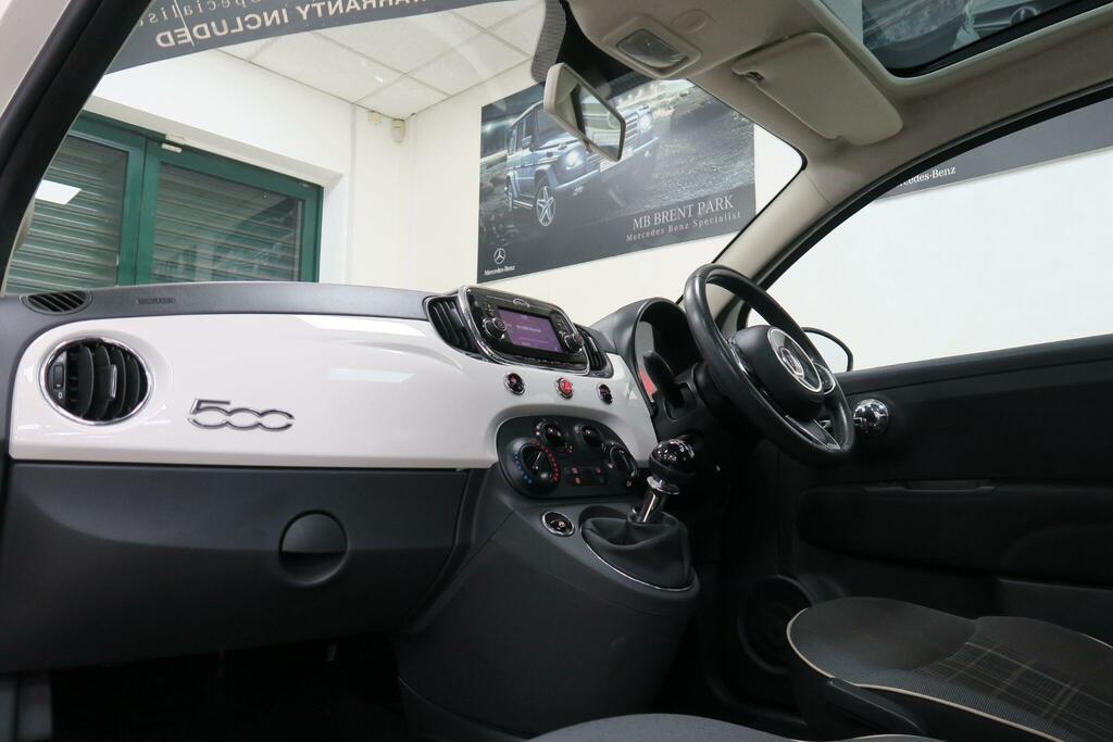 Fiat 500 2016 0.9 Twinair Lounge Hatchback Manua Grey #5