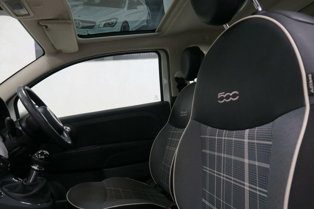 Fiat 500 2016 0.9 Twinair Lounge Hatchback Manua Grey #8
