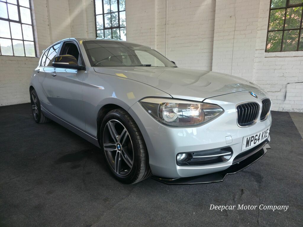 BMW 1 Series 2.0 116D Sport Silver