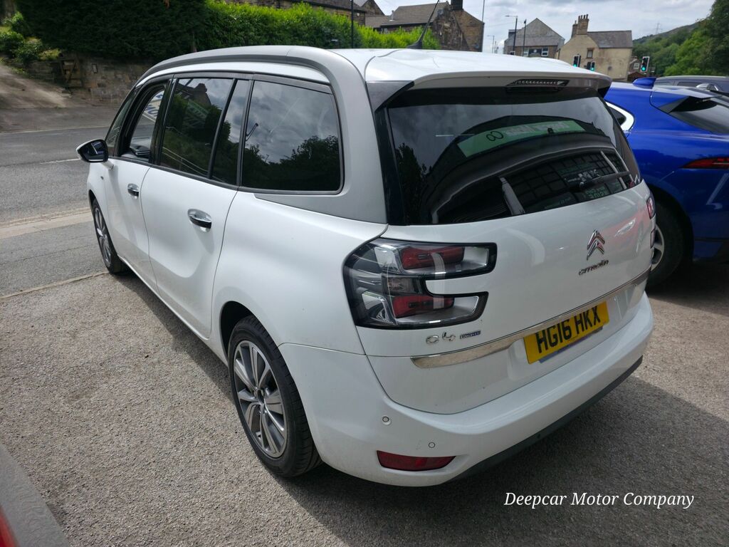 Citroen Grand C4 Picasso 1.6 Bluehdi Exclusive Mpv HG16HKX White #4