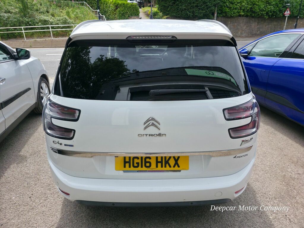 Citroen Grand C4 Picasso 1.6 Bluehdi Exclusive Mpv HG16HKX White #5