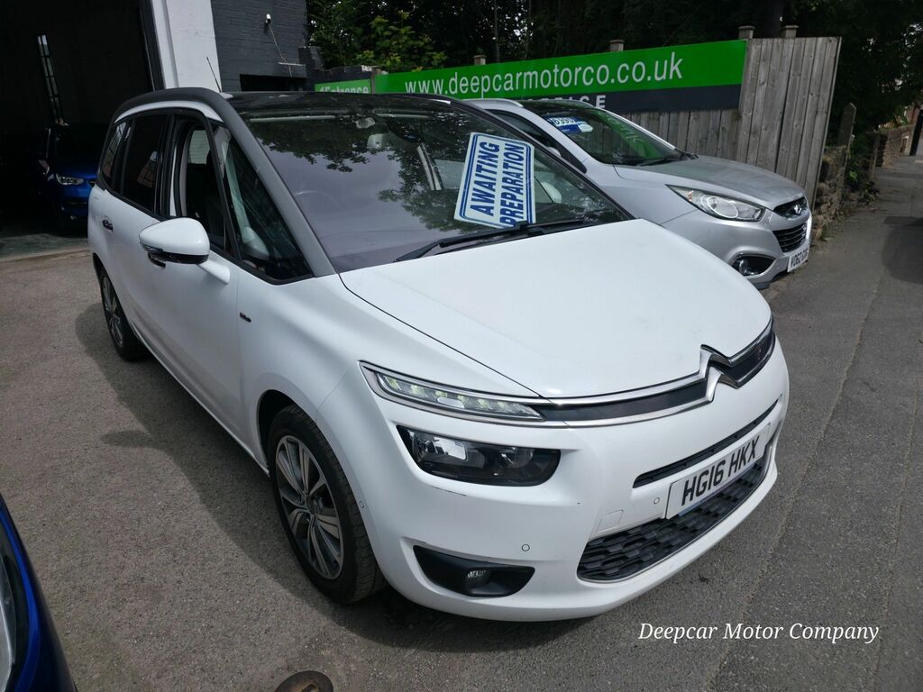 Citroen Grand C4 Picasso 1.6 Bluehdi Exclusive Mpv HG16HKX White