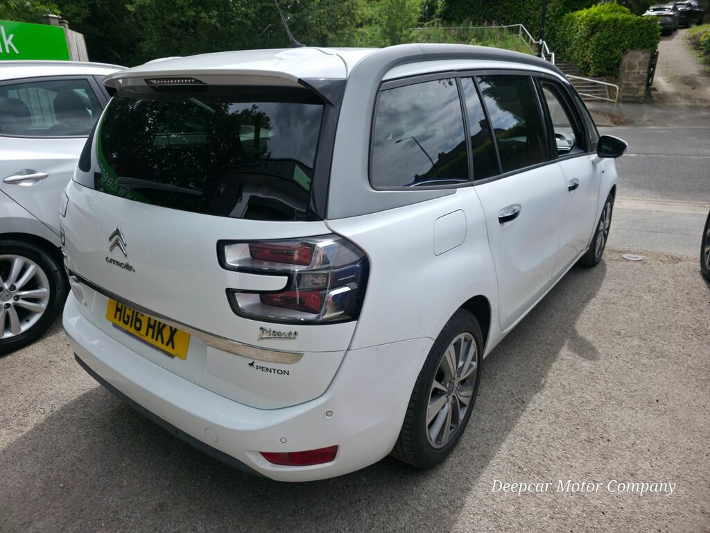 Citroen Grand C4 Picasso 1.6 Bluehdi Exclusive Mpv HG16HKX White #6