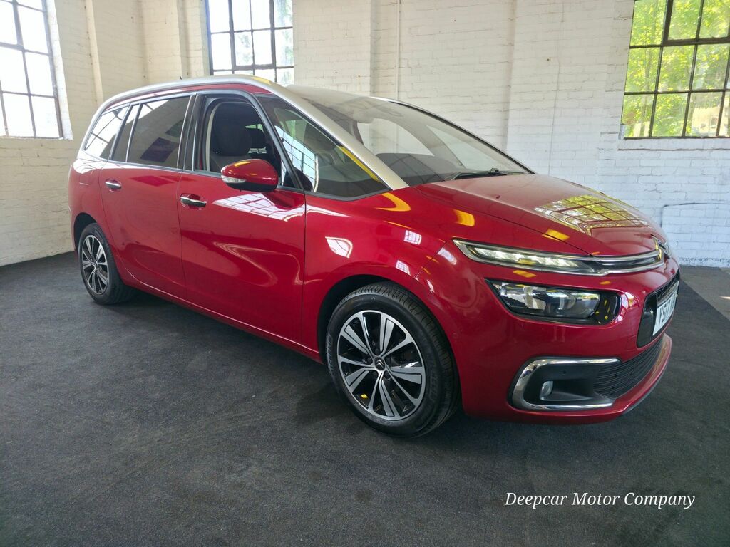 Citroen Grand C4 Picasso 1.6 Bluehdi Flair Mpv Red #5