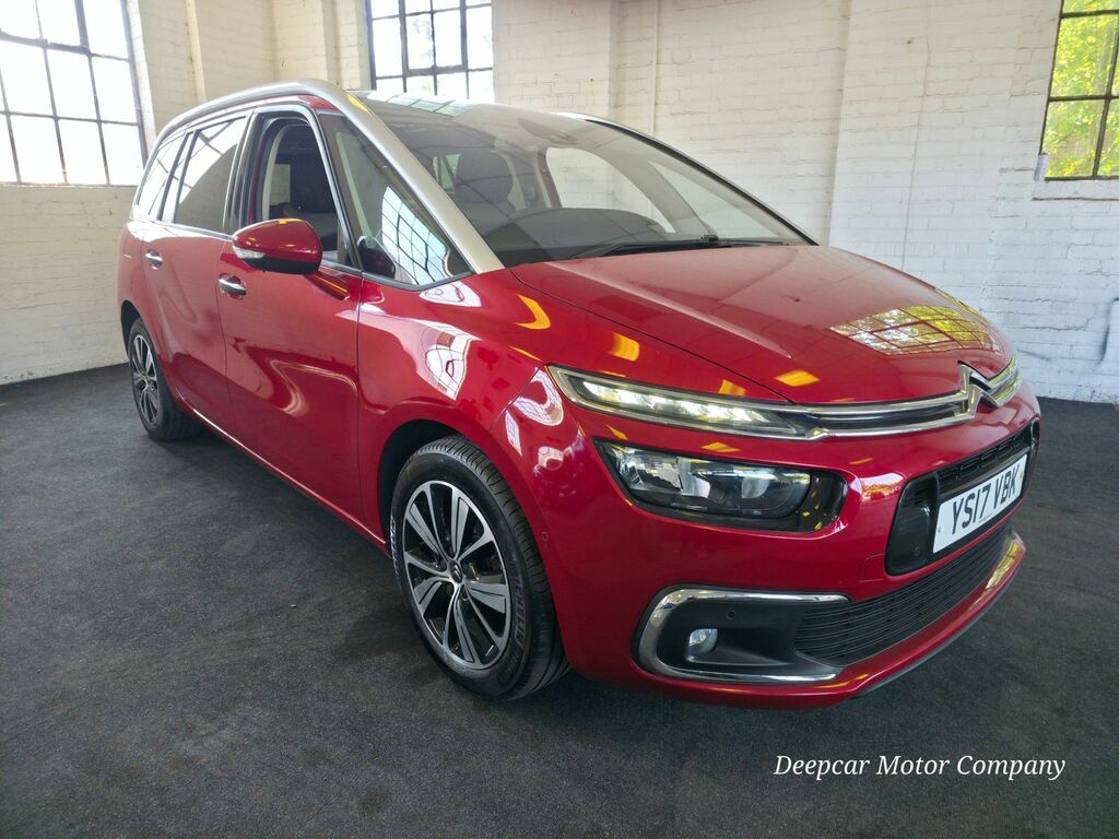 Citroen Grand C4 Picasso 1.6 Bluehdi Flair Mpv Red