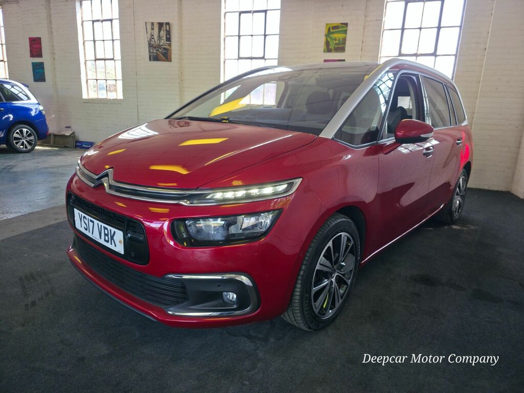 Citroen Grand C4 Picasso 1.6 Bluehdi Flair Mpv Red #3