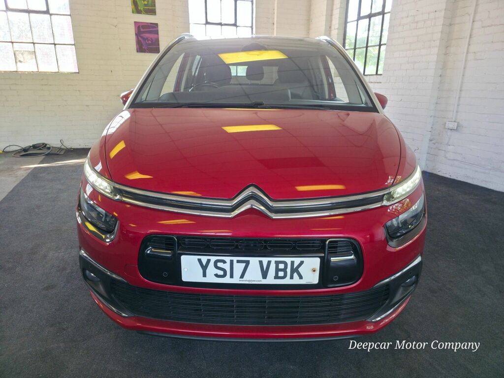 Citroen Grand C4 Picasso 1.6 Bluehdi Flair Mpv Red #2
