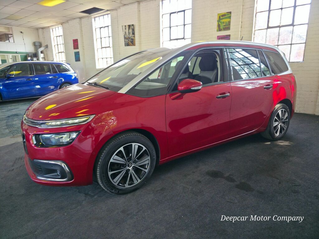 Citroen Grand C4 Picasso 1.6 Bluehdi Flair Mpv Red #6