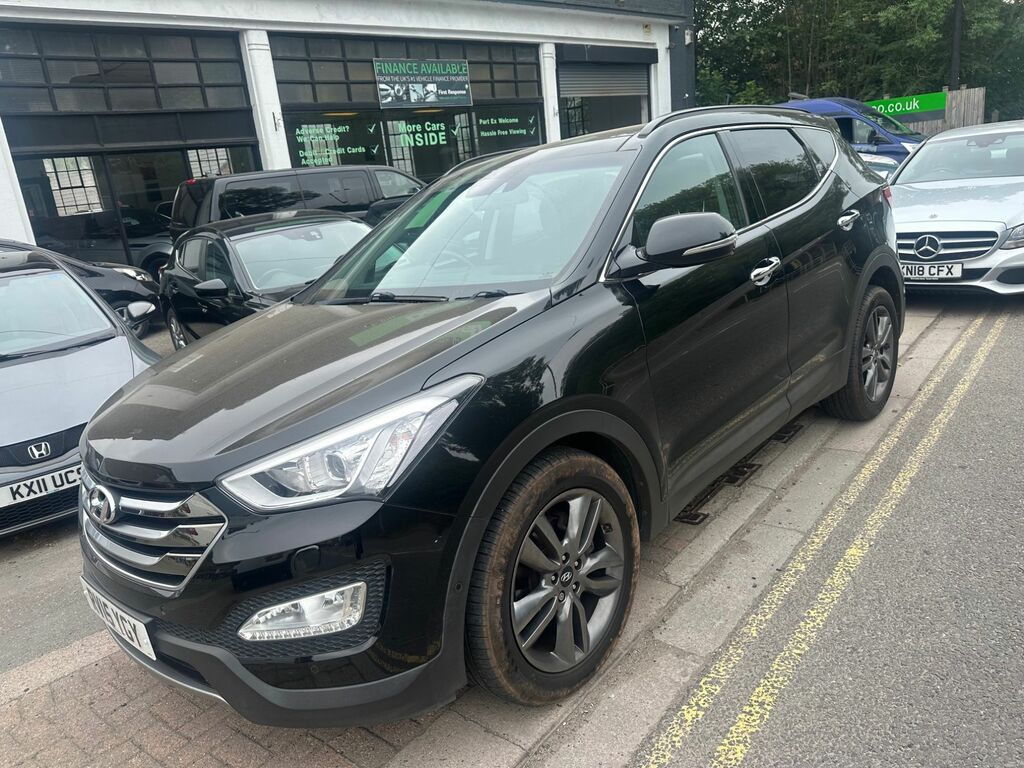 Hyundai Santa Fe 2.2 Crdi Premium Se Black #3