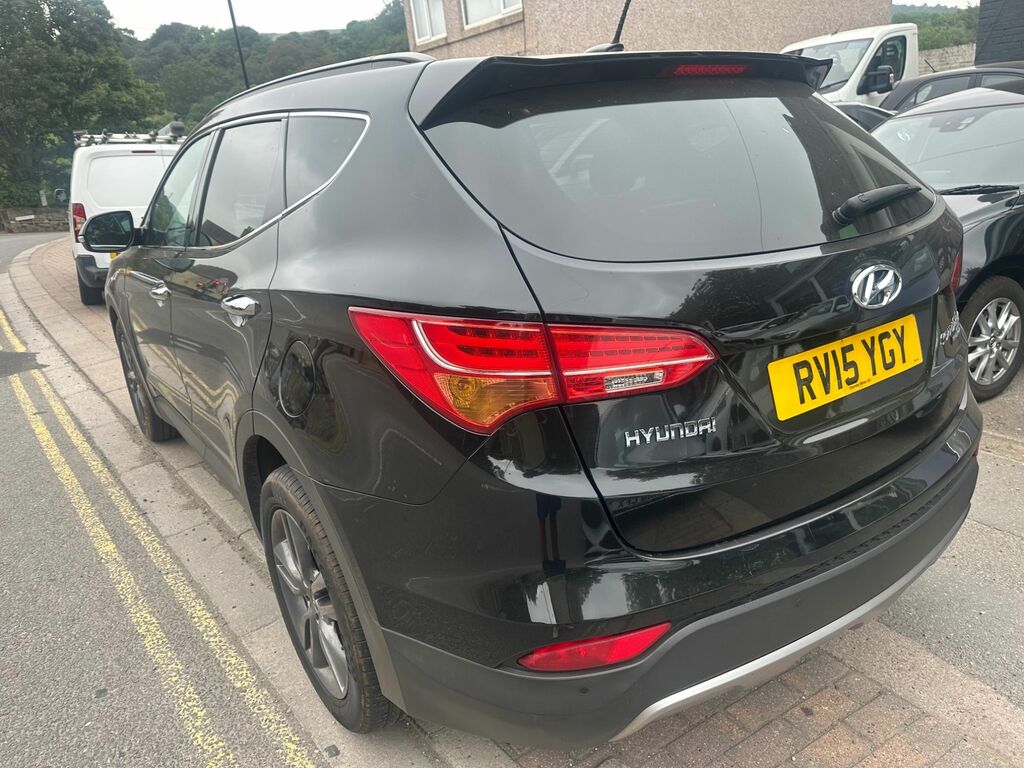 Hyundai Santa Fe 2.2 Crdi Premium Se Black #4
