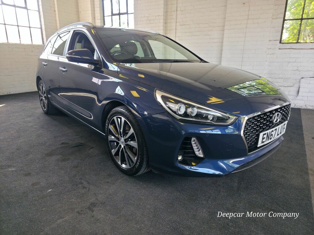 Hyundai I30 1.6 Crdi Premium Tourer EN67LUT Blue