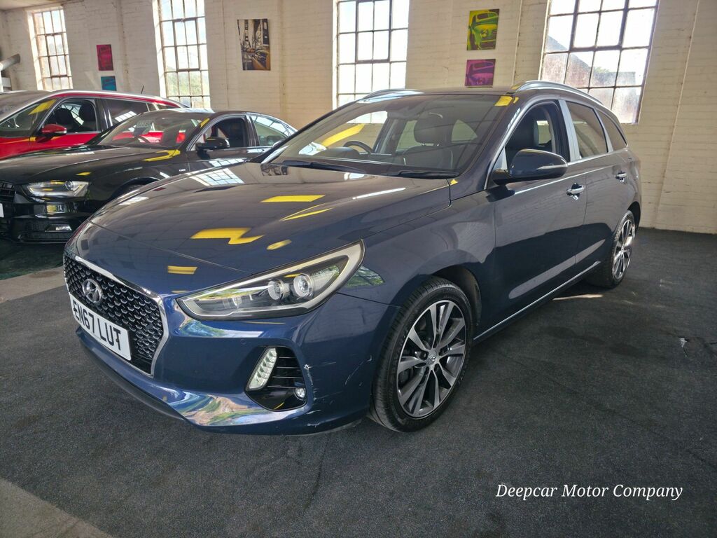 Hyundai I30 1.6 Crdi Premium Tourer EN67LUT Blue #3