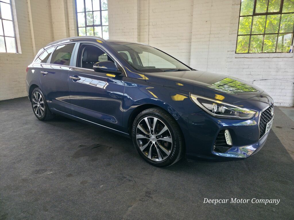 Hyundai I30 1.6 Crdi Premium Tourer EN67LUT Blue #6