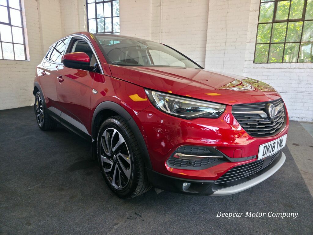Vauxhall Grandland X 1.2 Turbo Elite Nav DK18YNL Red