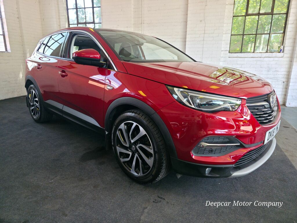 Vauxhall Grandland X 1.2 Turbo Elite Nav DK18YNL Red #4