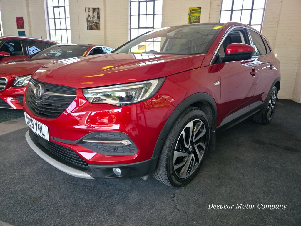 Vauxhall Grandland X 1.2 Turbo Elite Nav DK18YNL Red #2
