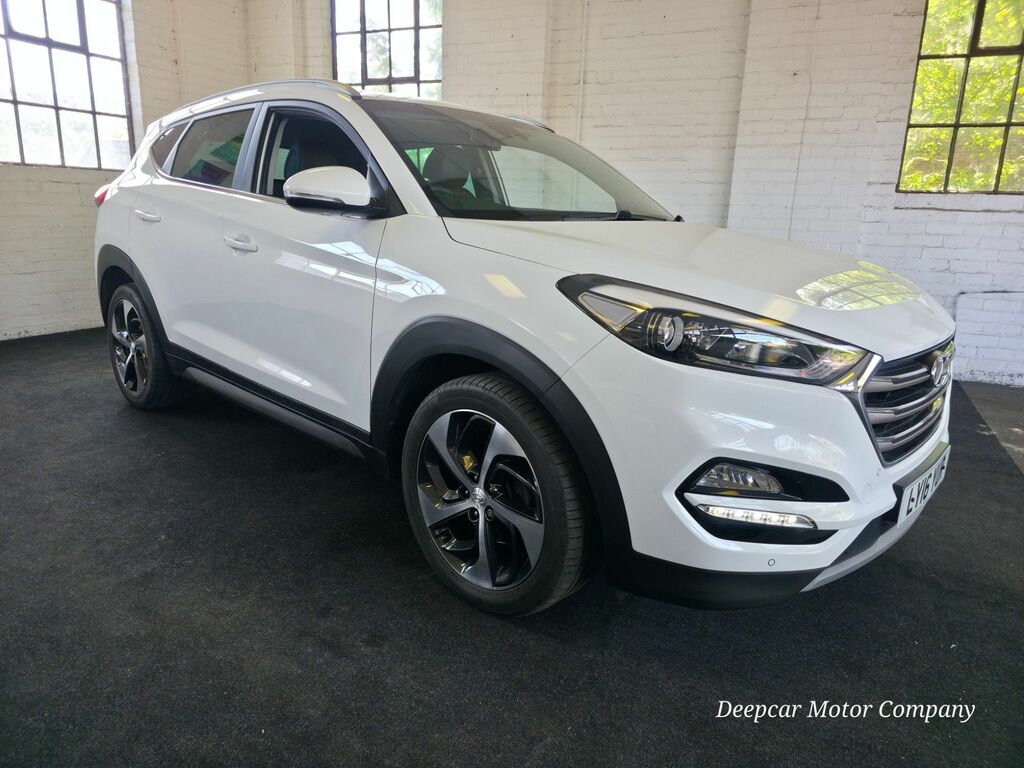 Hyundai Tucson 2.0 Crdi Premium Suv White #6