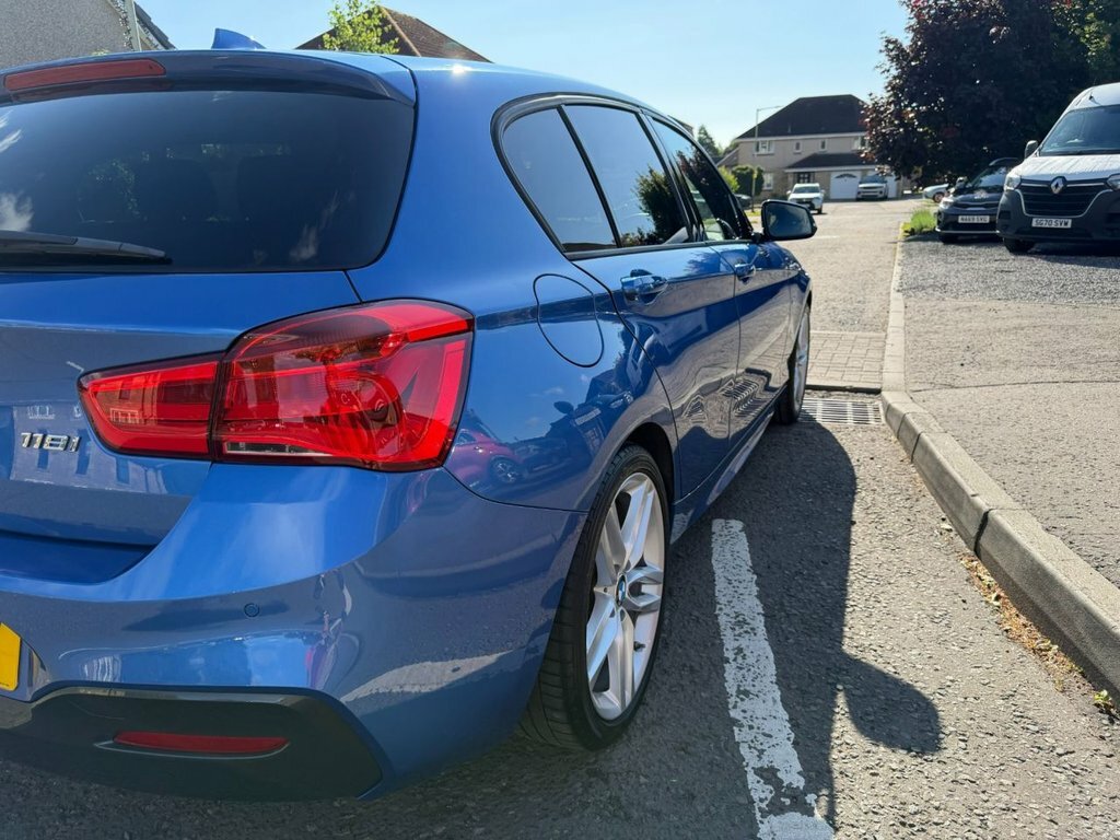 BMW 1 Series 116D M Sport Blue #9