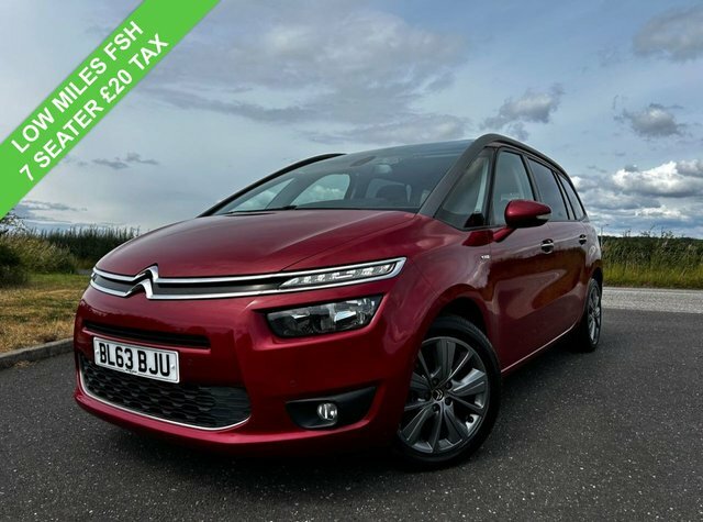 Citroen Grand C4 SpaceTourer 1.6 E-hdi Airdream Exclusive Mpv Manua Red