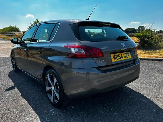 Peugeot 308 1.6 Hdi Allure Hatchback Euro 5 Grey #3
