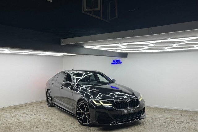 BMW 5 Series 2022 2.0 520D Mht M Sport Saloon Hybrid Black