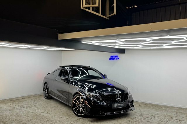 Mercedes-Benz C Class 2019 1.5 C200 Mhev Amg Line Premium Plus Coupe 2 Black