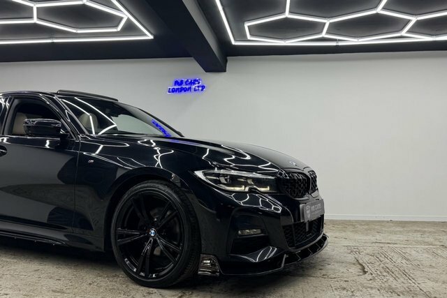 BMW 3 Series 2019 2.0 320D M Sport Saloon Xdriv Black #6