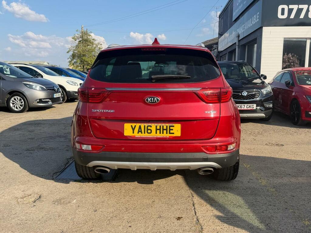 Kia Sportage 1.6 T-gdi Gt-line Awd Euro 6 YA16HHE Red #4