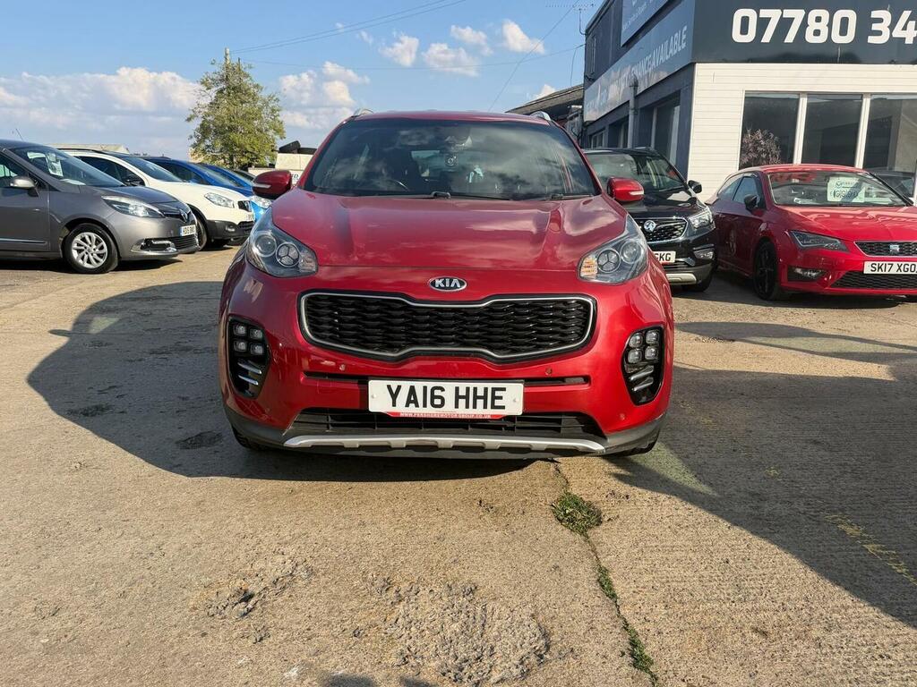 Kia Sportage 1.6 T-gdi Gt-line Awd Euro 6 YA16HHE Red #3
