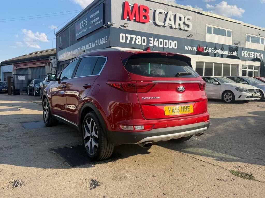 Kia Sportage 1.6 T-gdi Gt-line Awd Euro 6 YA16HHE Red #2
