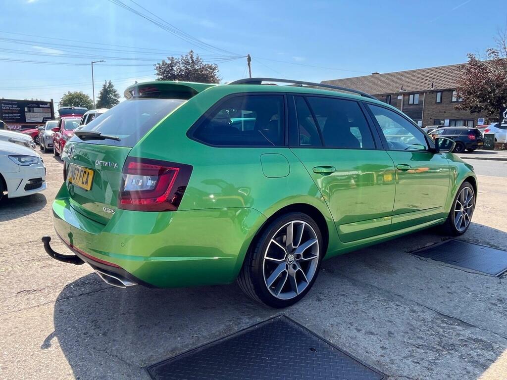 Skoda Octavia 2.0 Tdi Vrs Estate Dsg Euro 6 Ss 18 White #9
