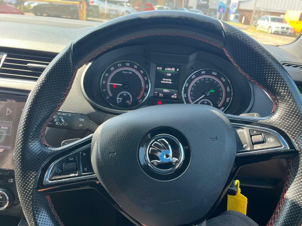 Skoda Octavia 2.0 Tdi Vrs Estate Dsg Euro 6 Ss 18 White #43
