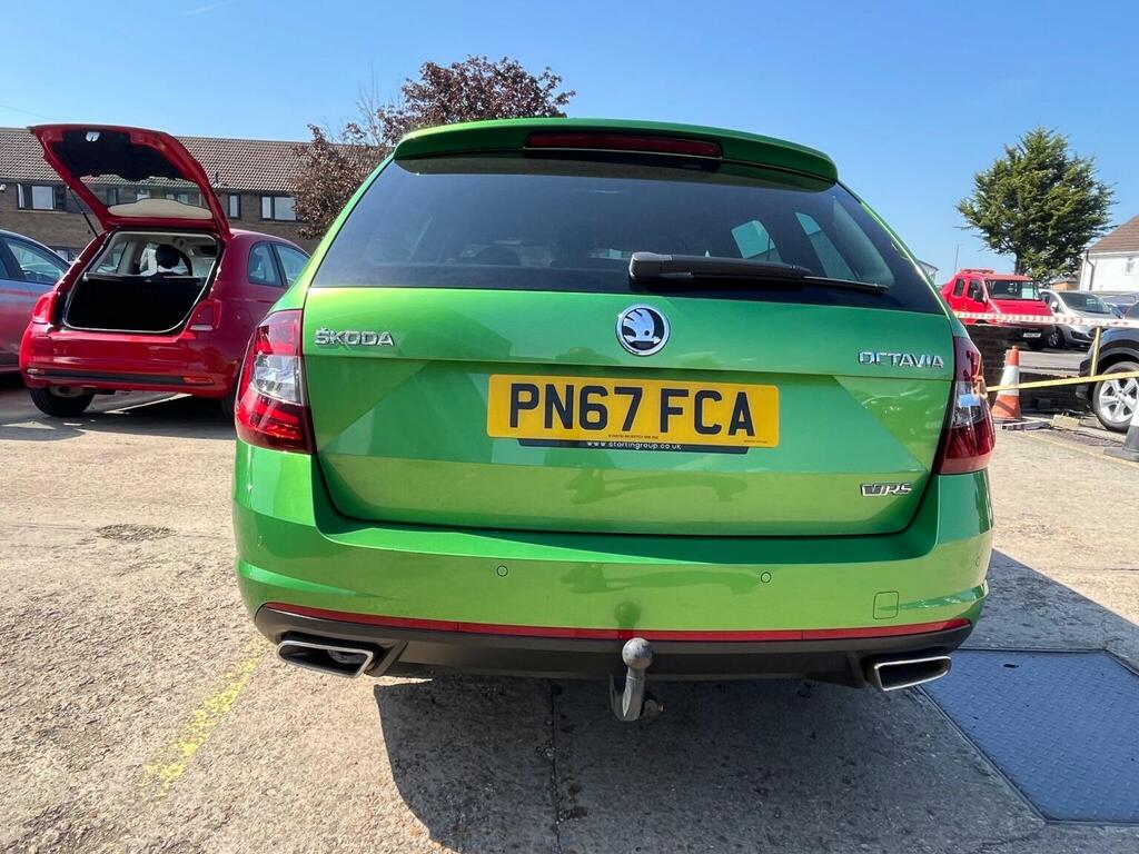 Skoda Octavia 2.0 Tdi Vrs Estate Dsg Euro 6 Ss 18 White #7