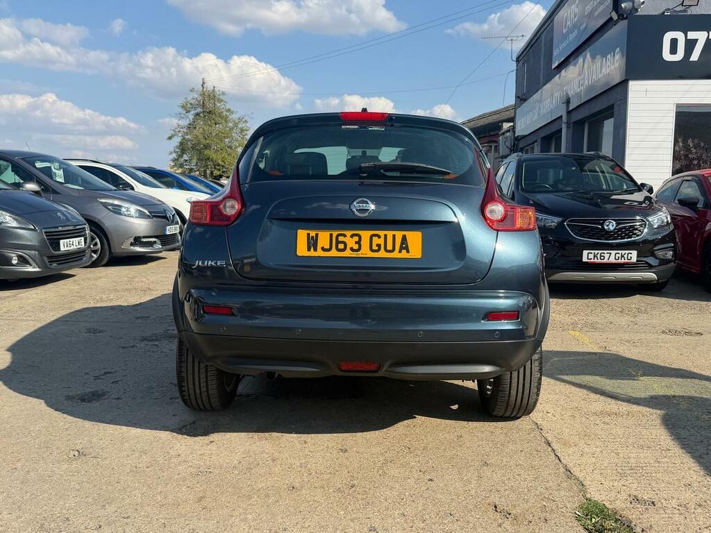 Nissan Juke 1.6 Acenta Euro 5 Ss Blue #4