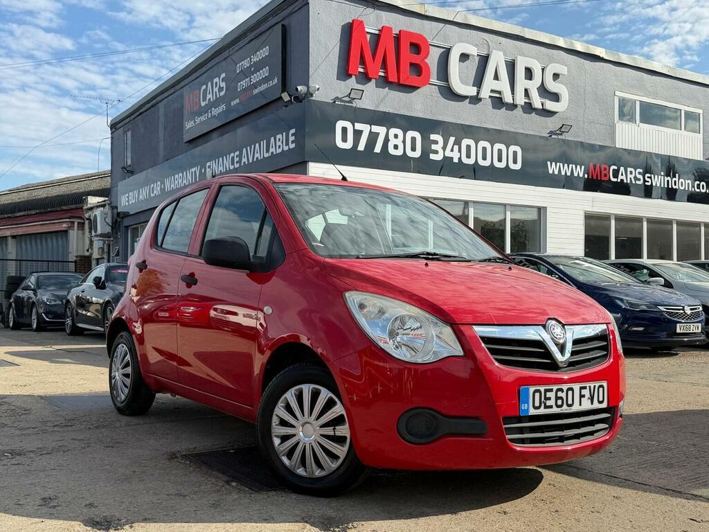 Vauxhall Agila 1.0 Ecoflex 12V Expression Euro 5 Red