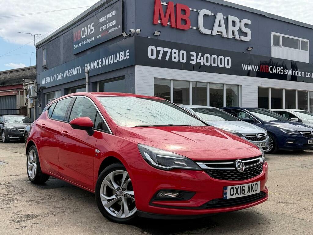 Vauxhall Astra 1.4I Turbo Sri Nav Euro 6 Red