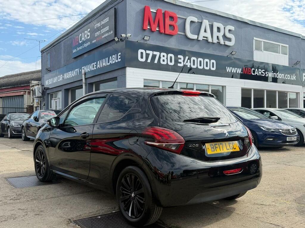 Peugeot 208 1.2 Puretech Black Edition Euro 6 BF17LGC Black