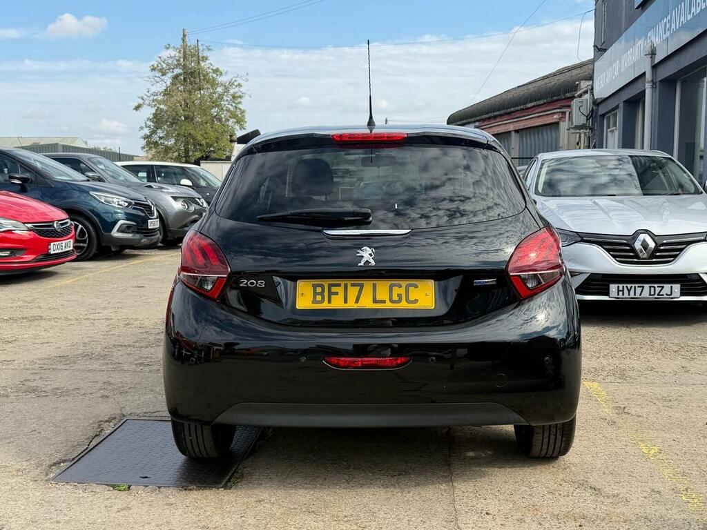 Peugeot 208 1.2 Puretech Black Edition Euro 6 BF17LGC Black #3