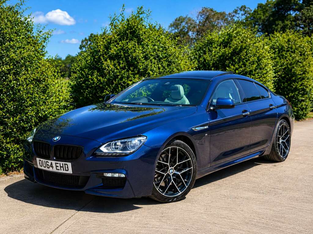 BMW 6 Series Gran Coupe 3.0 640D M Sport Gran Coupe Blue #2